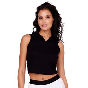 Onzie black polo tank